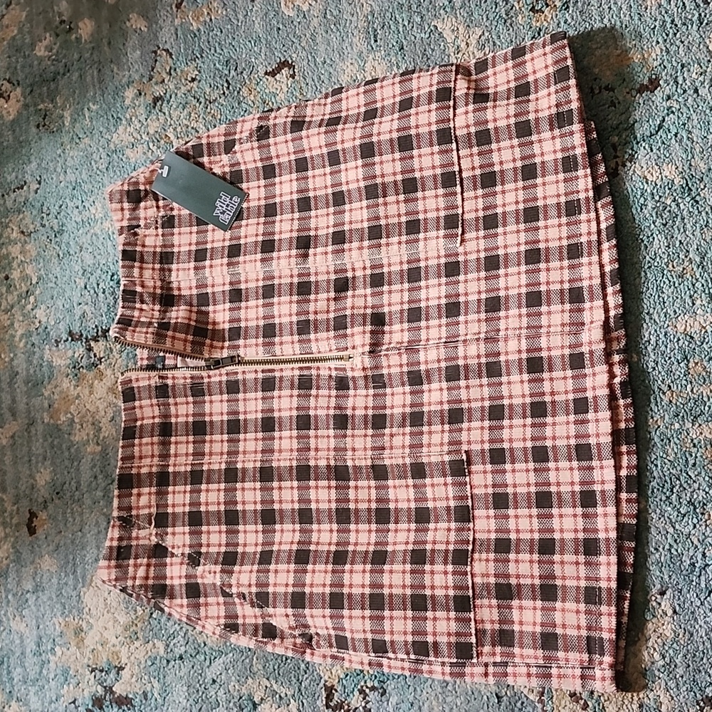 Wild Fable plaid mini skirt